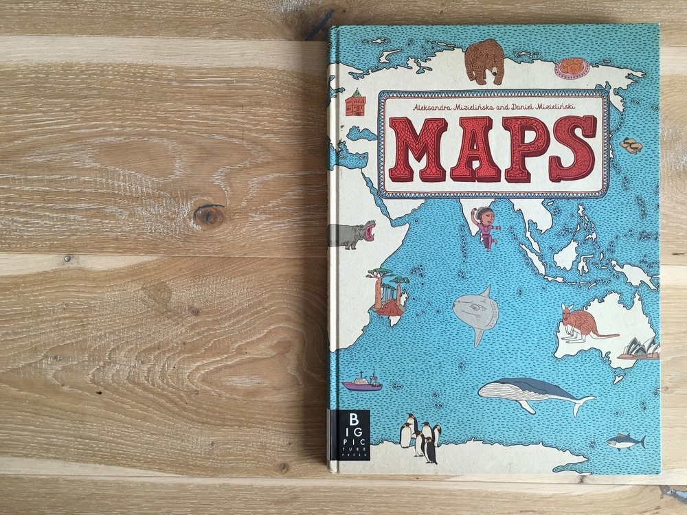 大人も一緒に楽しめる おしゃれな世界地図絵本 Maps Mammemo